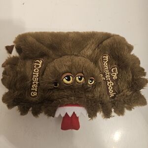Miniso Harry Potter Monster Book Fluffy Pencil Case Brand New